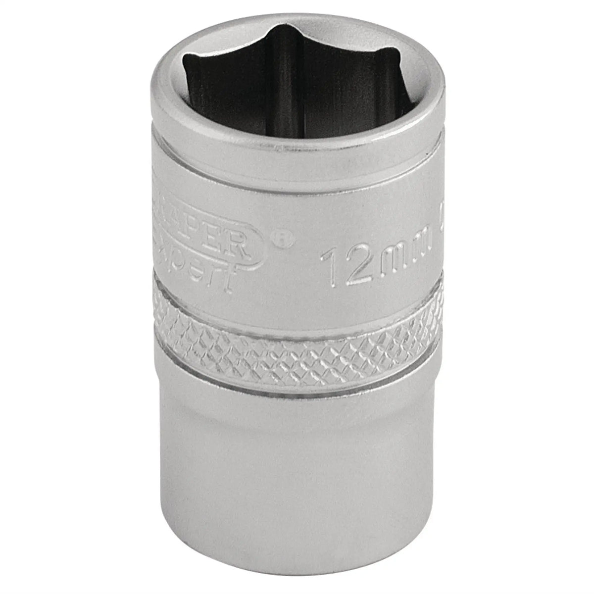 Draper Expert 6 Point Metric Socket 3/8" Sq. Dr. 12mm 16537 White Rose Tools