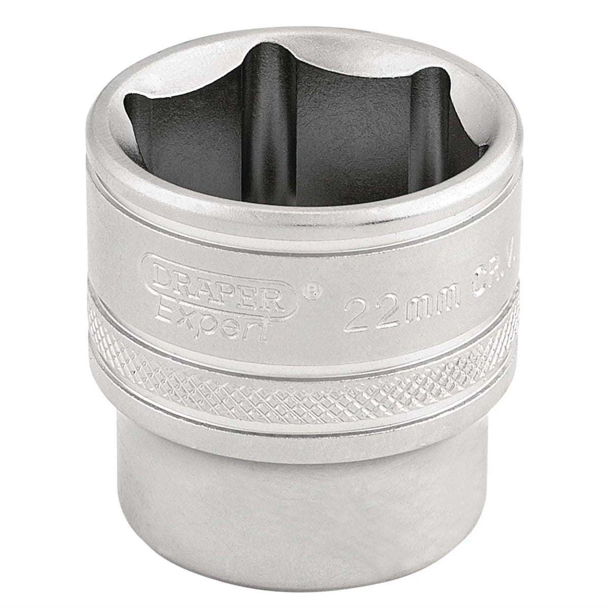 Draper Expert 6 Point Metric Socket 3/8" Sq. Dr. 22mm 16547 White Rose Tools