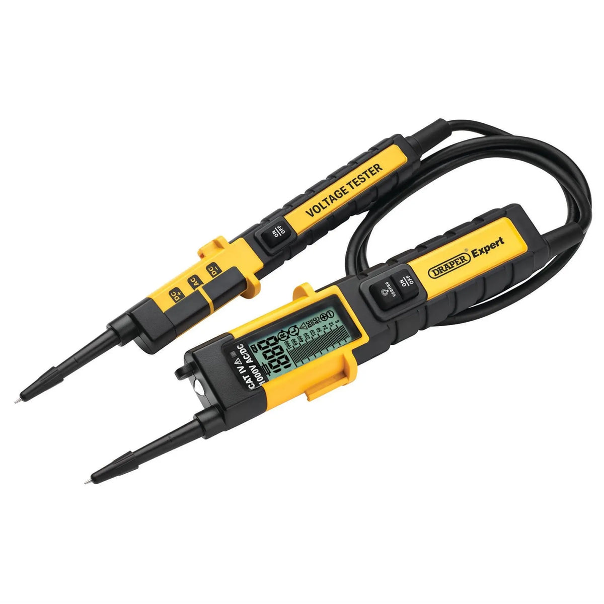 Draper Expert AC/DC High Voltage CAT IV Tester 1000V 21250 White Rose Tools