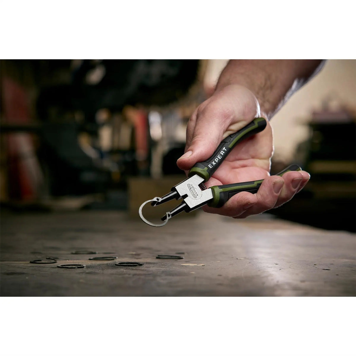 Draper Expert Bent External Circlip Pliers 180mm 28620 White Rose Tools