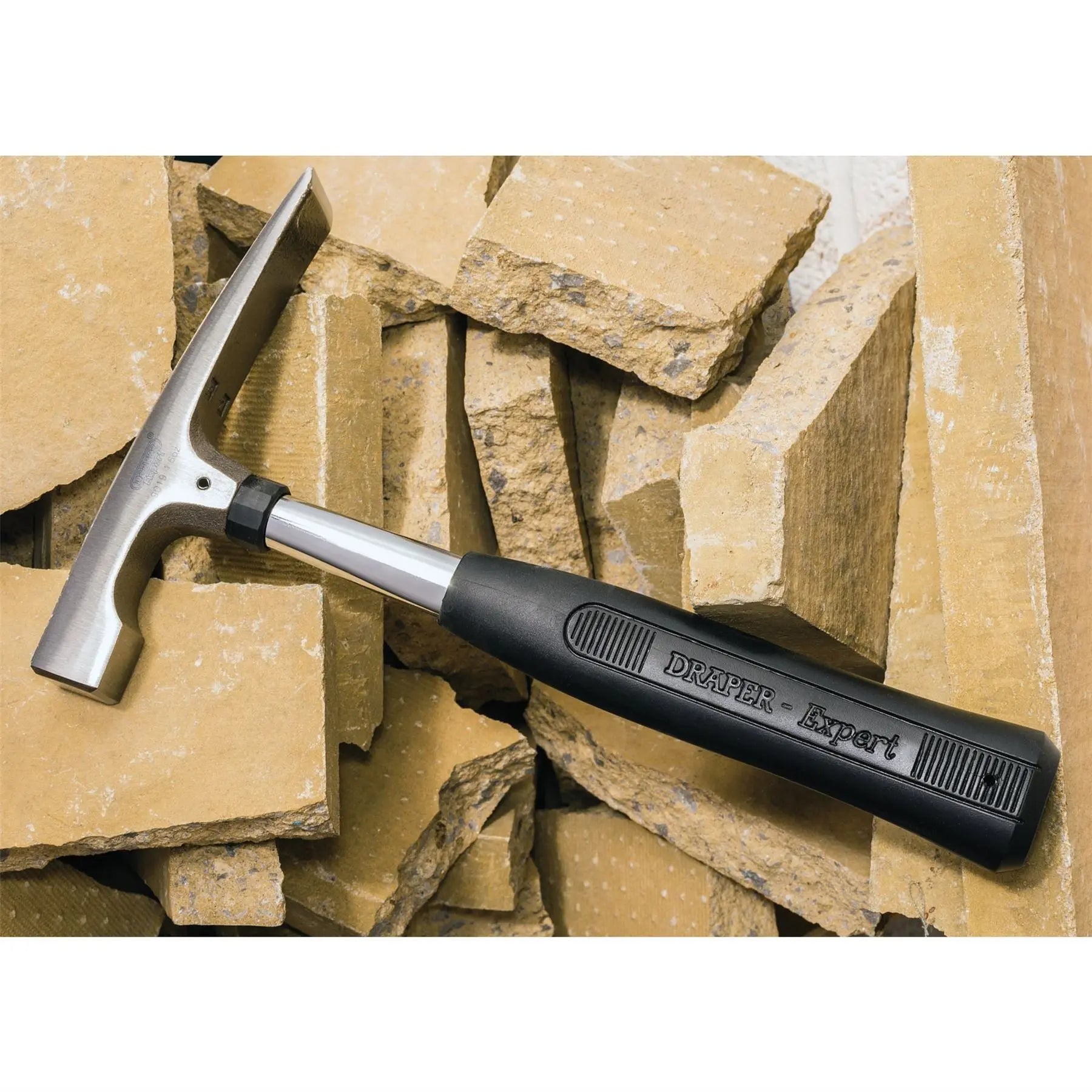 Draper Expert Brick Hammer with Tubular Steel Shaft 450g/16oz 00353 White Rose Tools