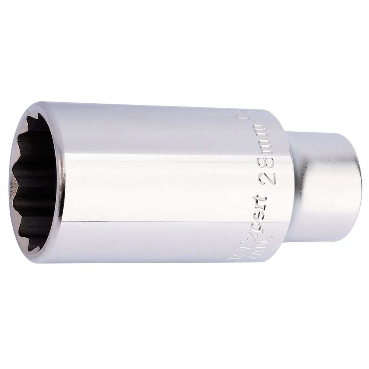 Draper Expert HGV Diesel Injector Socket 1/2" Sq. Dr. 28mm 21833 White Rose Tools