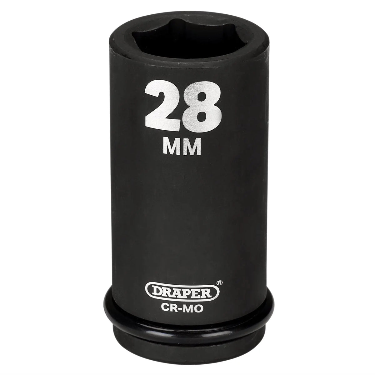 Draper Expert HI-TORQ® 6 Point Deep Impact Socket 3/4" Sq. Dr. 28mm 05060 White Rose Tools