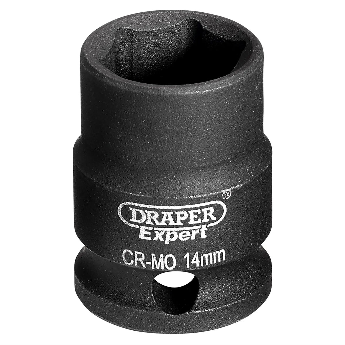 Draper Expert HI-TORQ® 6 Point Impact Socket 3/8" Sq. Dr. 14mm 06874 White Rose Tools