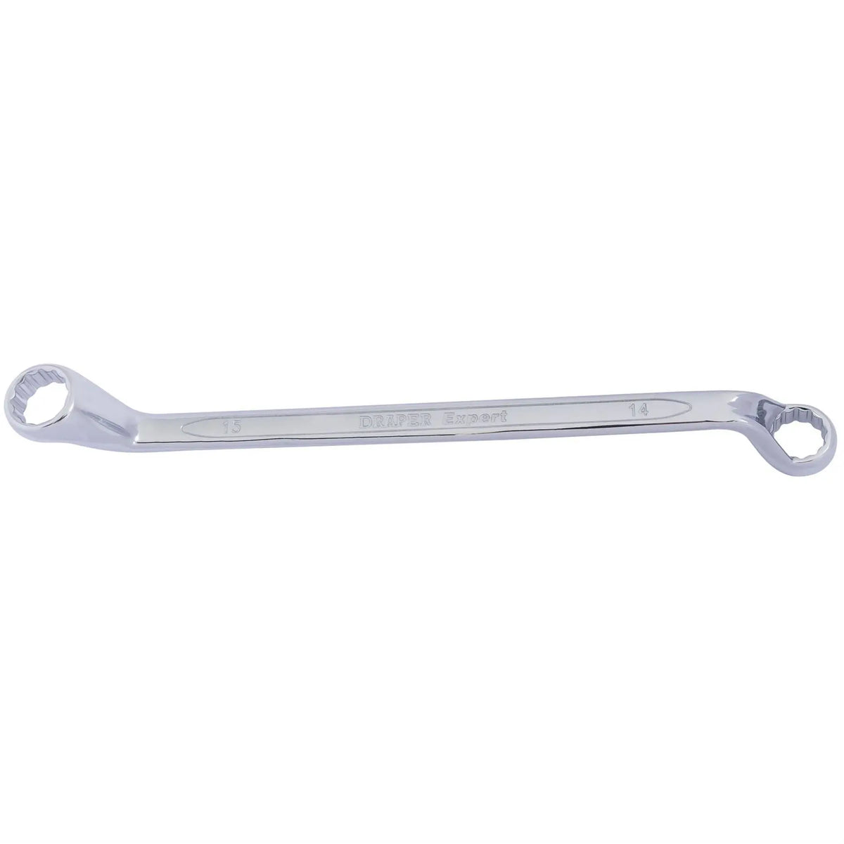 Draper Expert HI-TORQ® Deep Offset Ring Spanner 14 x 15mm 55690 White Rose Tools