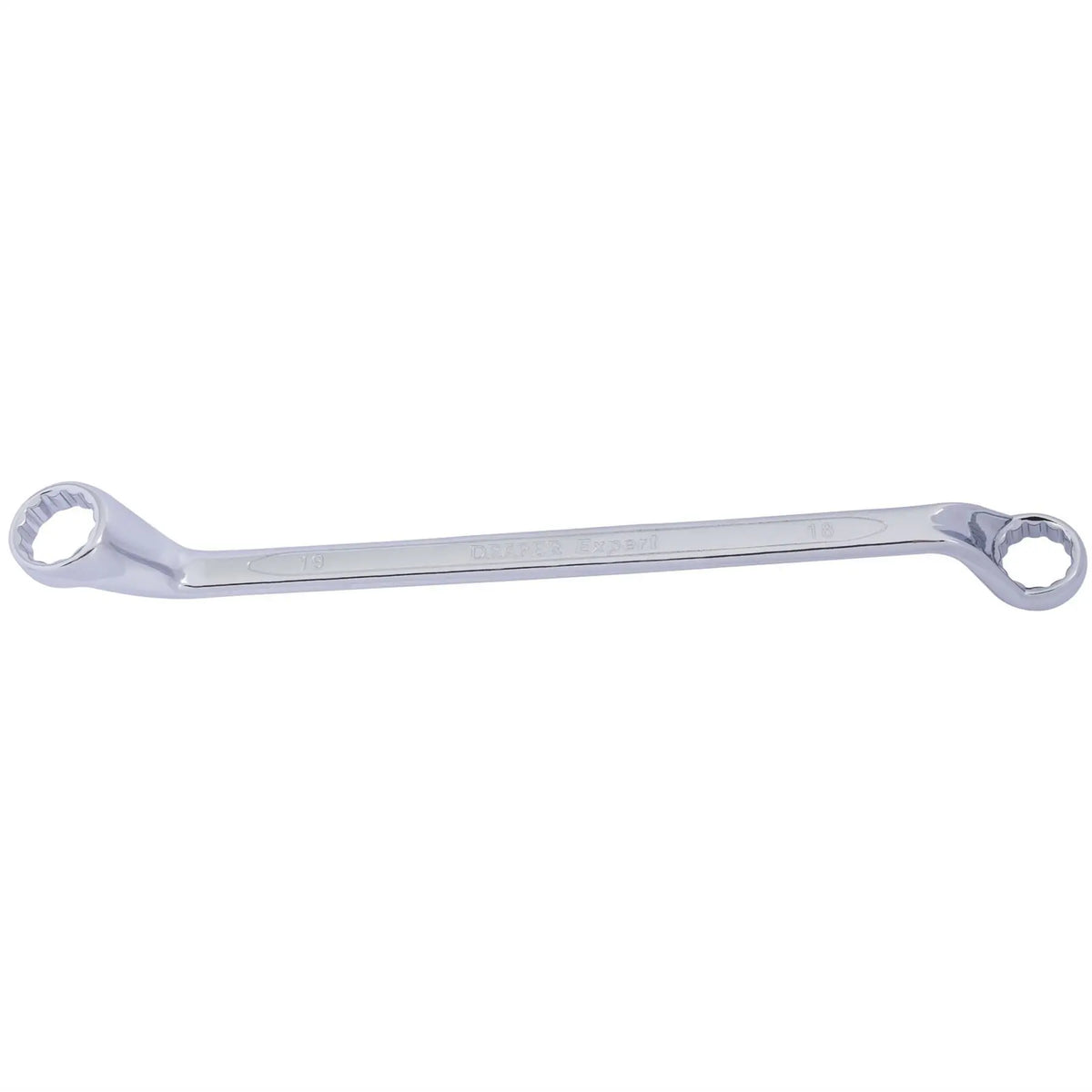 Draper Expert HI-TORQ® Deep Offset Ring Spanner 18 x 19mm 55693 White Rose Tools