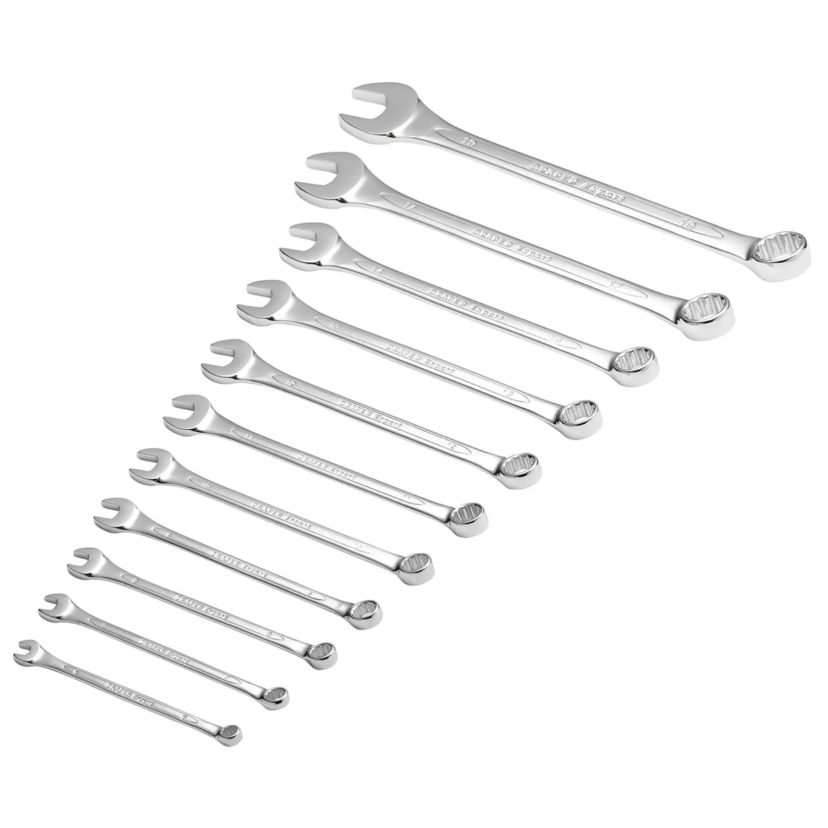 Draper Expert HI-TORQ® Metric Combination Spanner Set (11 Piece) 29545 White Rose Tools