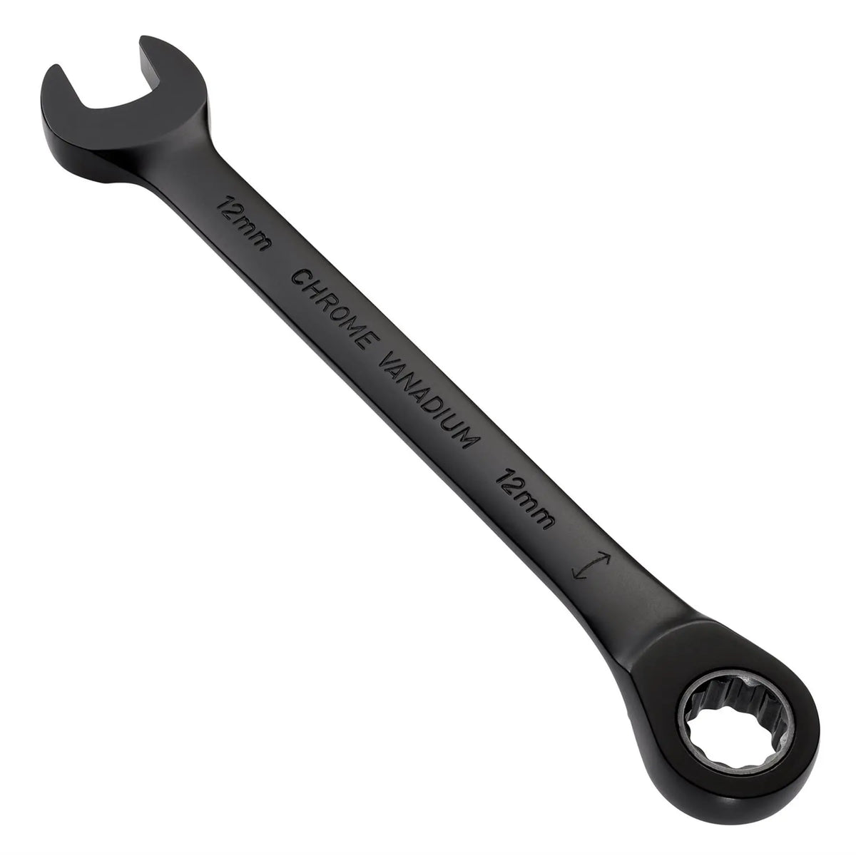 Draper Expert HI-TORQ® Metric Reversible Ratchet Combination Spanner 12mm Black 03902 White Rose Tools