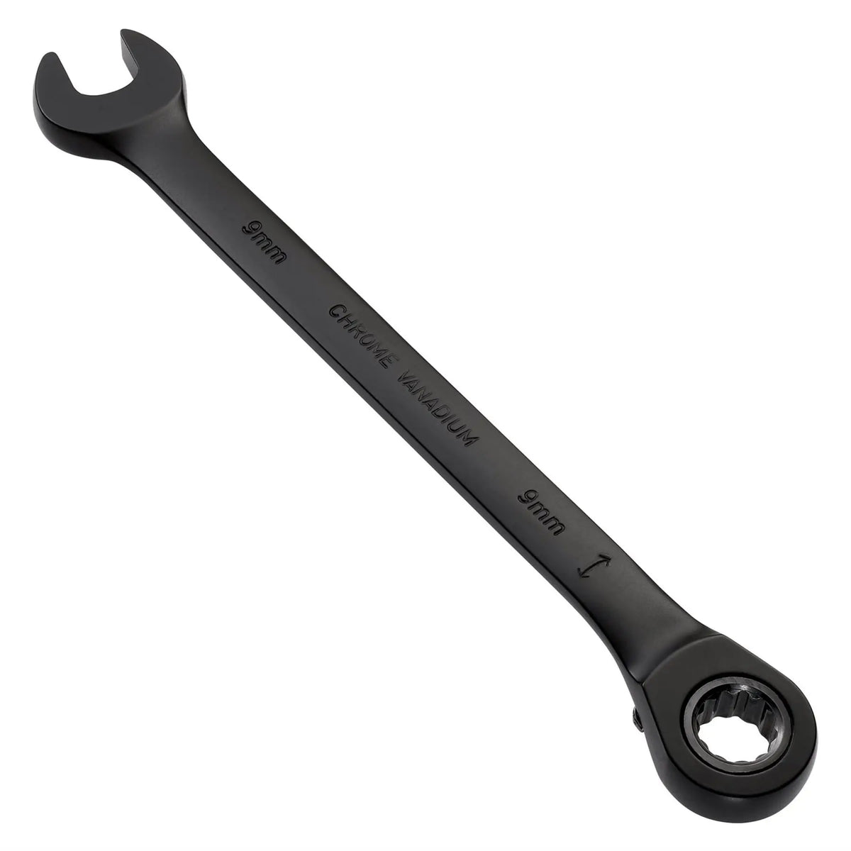 Draper Expert HI-TORQ® Metric Reversible Ratchet Combination Spanner 9mm Black 03899 White Rose Tools