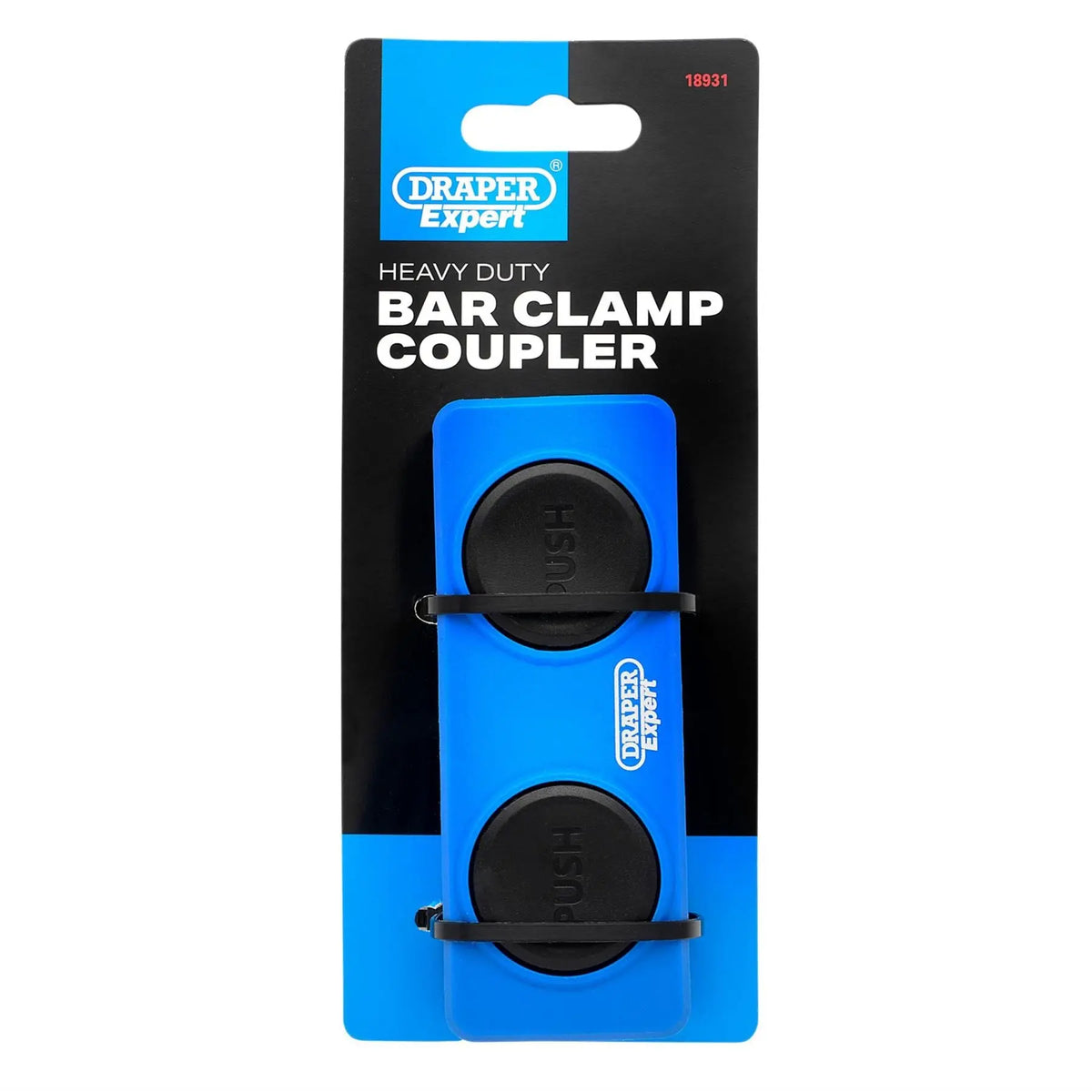 Draper Expert Heavy Duty Bar Clamp Coupler 18931 White Rose Tools