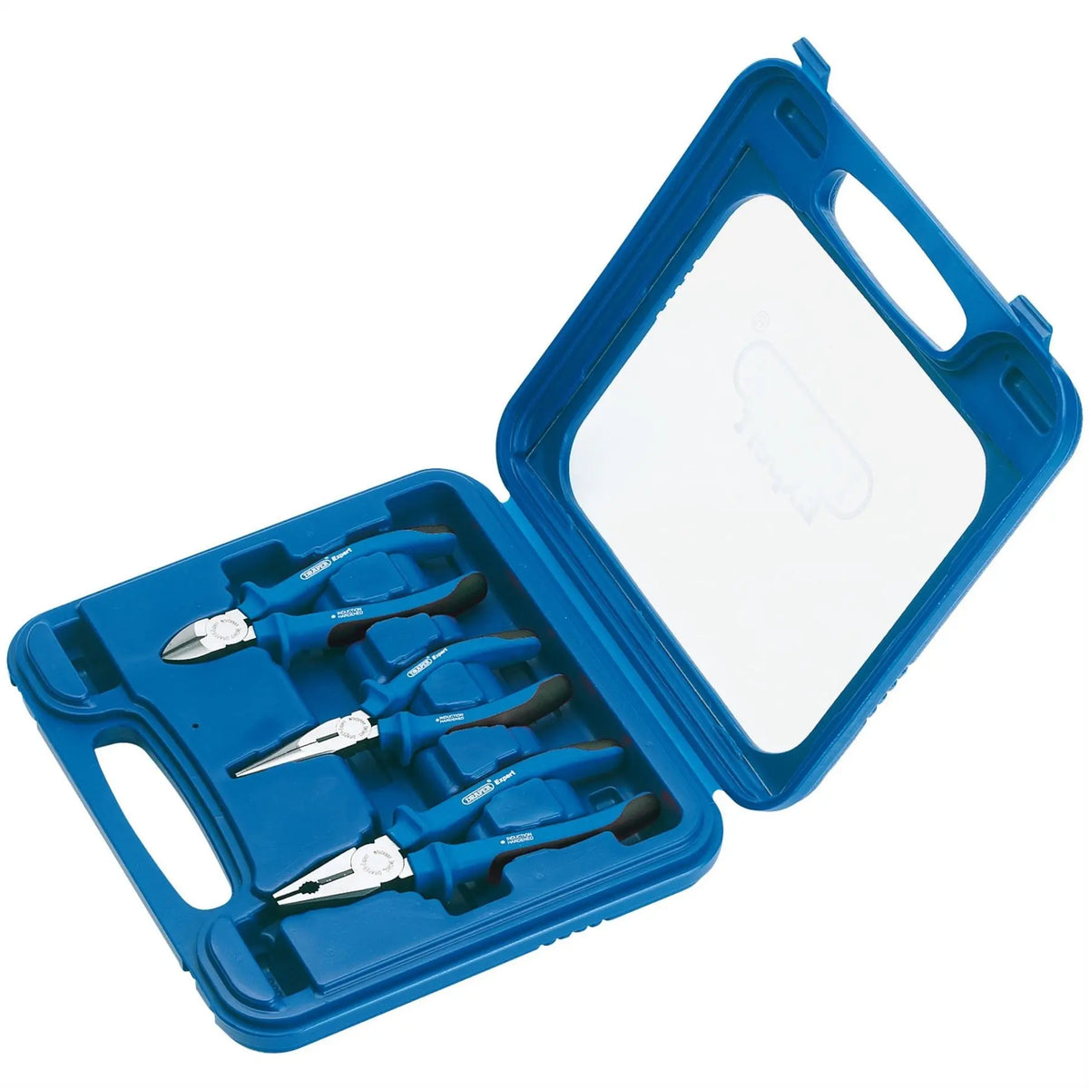 Draper Expert Heavy Duty Soft Grip Pliers Set (3 Piece) 69289 White Rose Tools