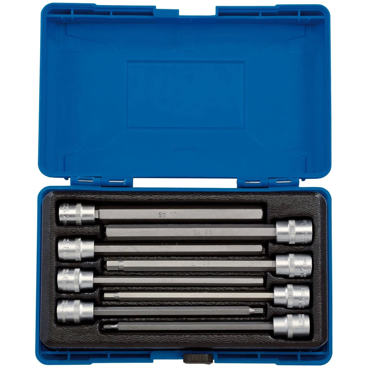 Draper Expert Hexagonal Socket Bit Set 3/8" Sq. Dr. (8 Piece) 16287 White Rose Tools