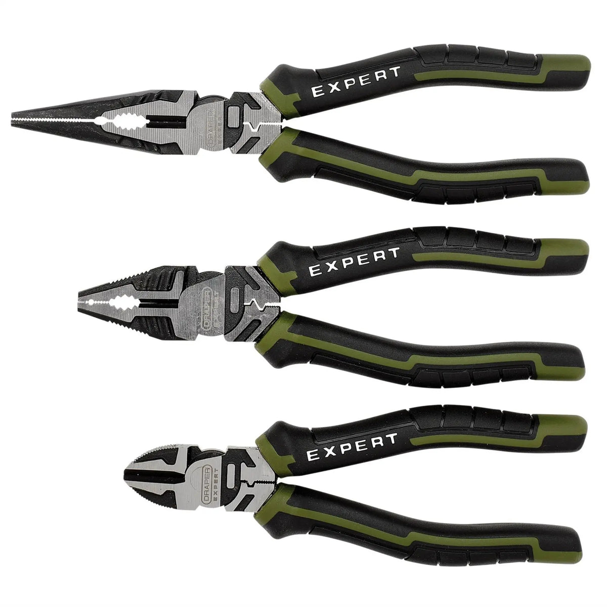 Draper Expert High Leverage Pliers Set (3 Piece) 28533 White Rose Tools