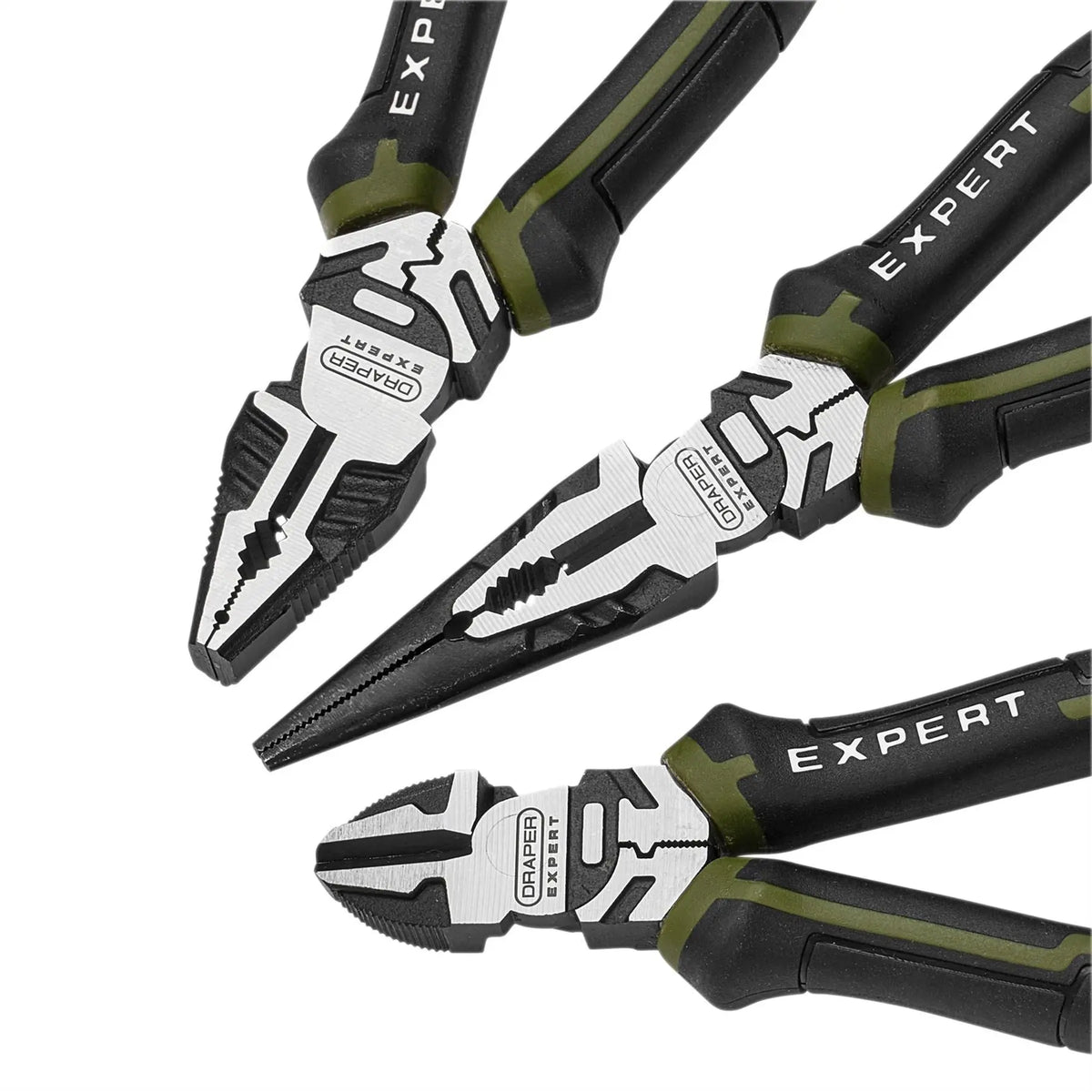 Draper Expert High Leverage Pliers Set (3 Piece) 28533 White Rose Tools