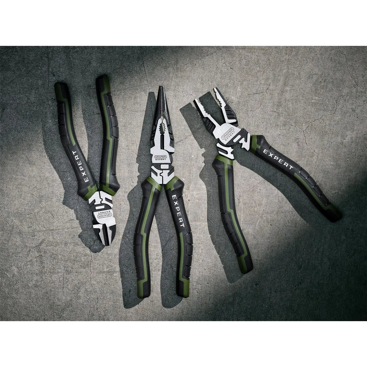 Draper Expert High Leverage Pliers Set (3 Piece) 28533 White Rose Tools