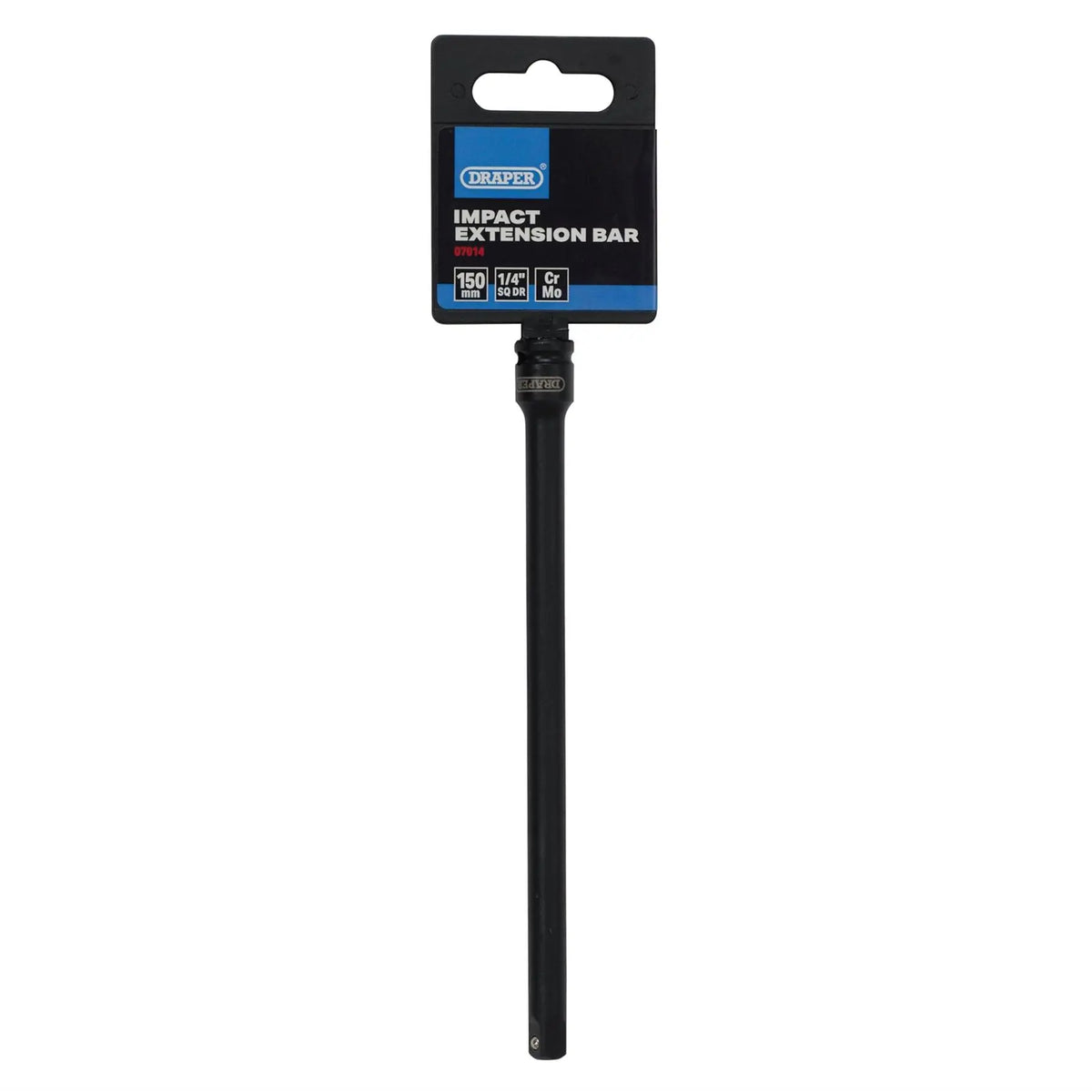 Draper Expert Impact Extension Bar 1/4" Sq. Dr. 150mm 07014 White Rose Tools