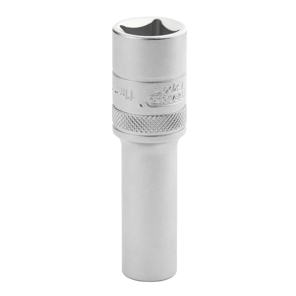 Draper Expert Metric Deep Socket 1/2" Sq. Dr. Micro Satin Chrome 11mm 22436 White Rose Tools