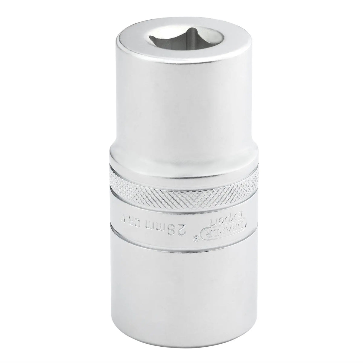 Draper Expert Metric Deep Socket 1/2" Sq. Dr. Micro Satin Chrome 28mm 22464 White Rose Tools