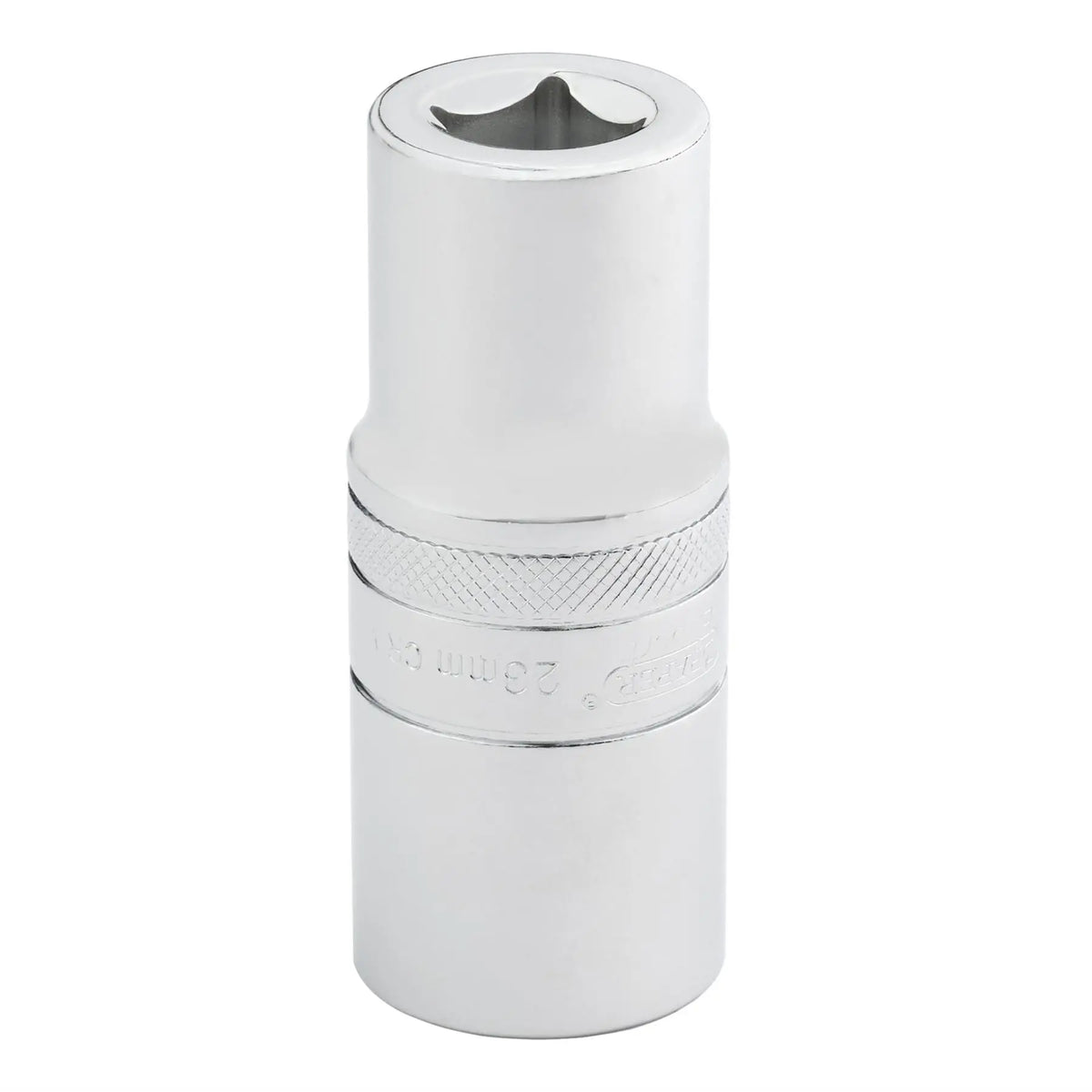 Draper Expert Metric Deep Socket 1/2" Sq. Dr. Polished Chrome 23mm 22423 White Rose Tools