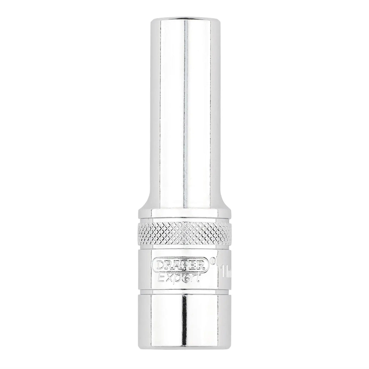 Draper Expert Metric Deep Socket 1/2" Sq. Dr.Polished Chrome 11mm 22408 White Rose Tools