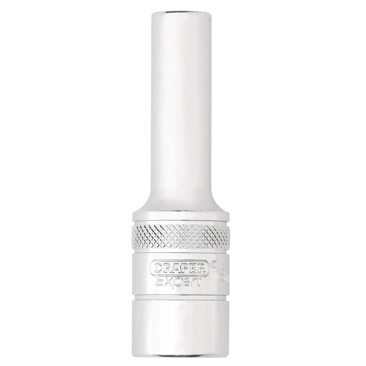 Draper Expert Metric Deep Socket 1/2" Sq. Dr.Polished Chrome 8mm 22406 White Rose Tools