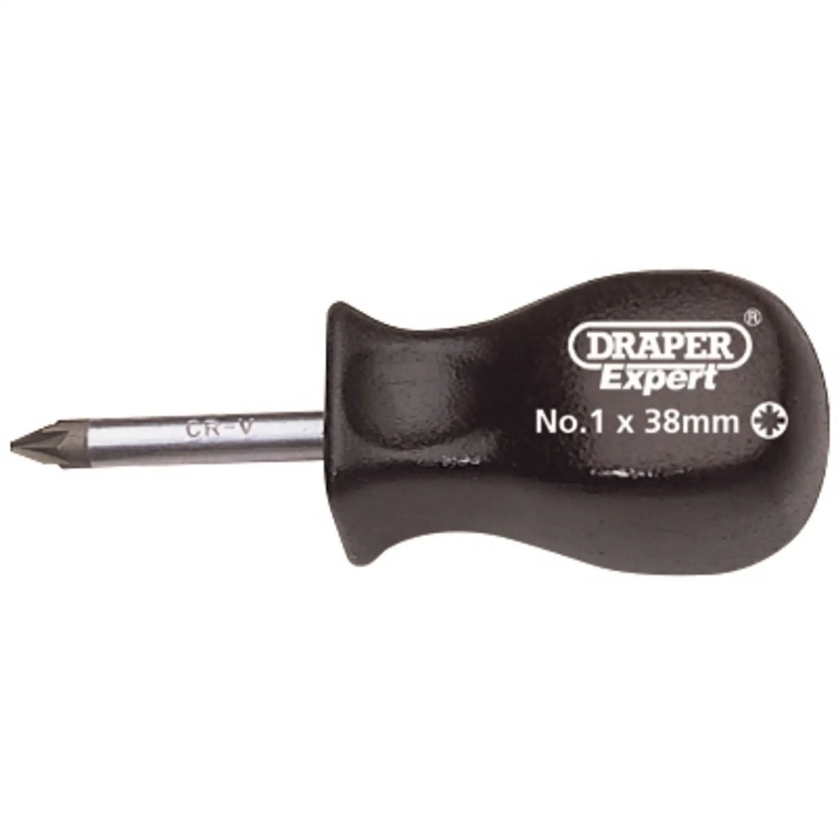 Draper Expert PZ Type Mechanics Screwdriver No.1 x 38mm 19542 White Rose Tools