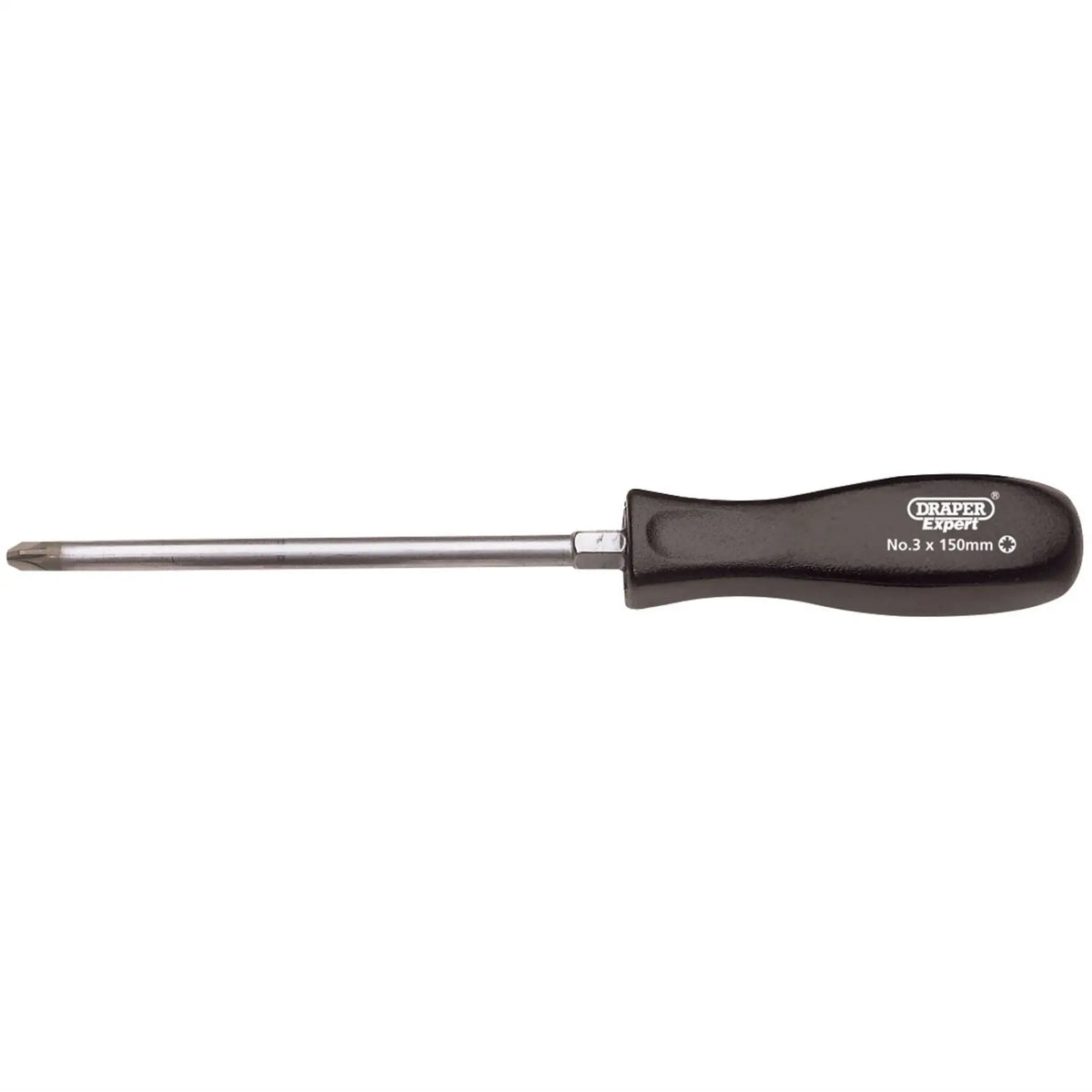 Draper Expert PZ Type Mechanics Screwdriver No.3 x 150mm 19538 White Rose Tools