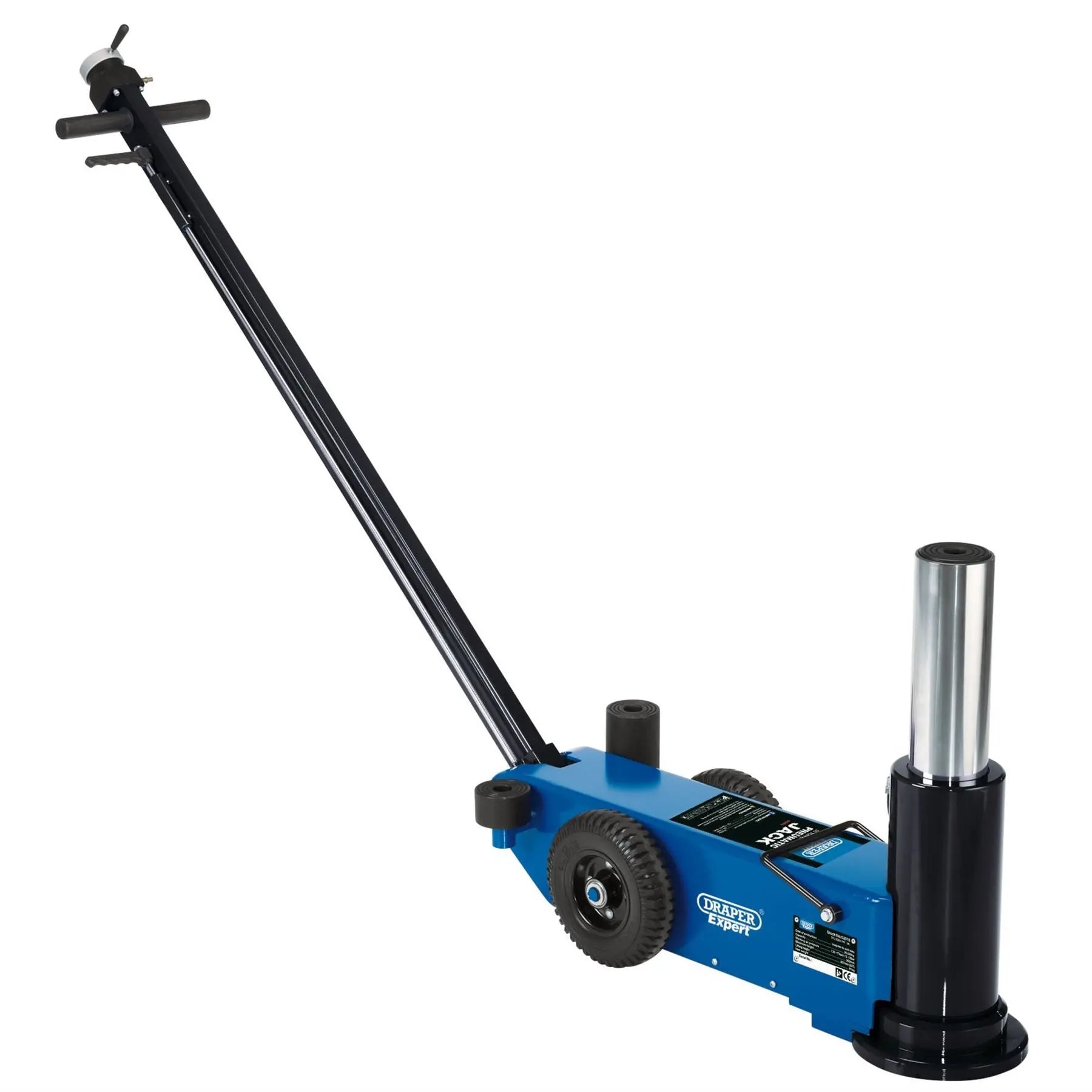 Draper Expert Pneumatic High Lift Jack 30 Tonne 02078 White Rose Tools