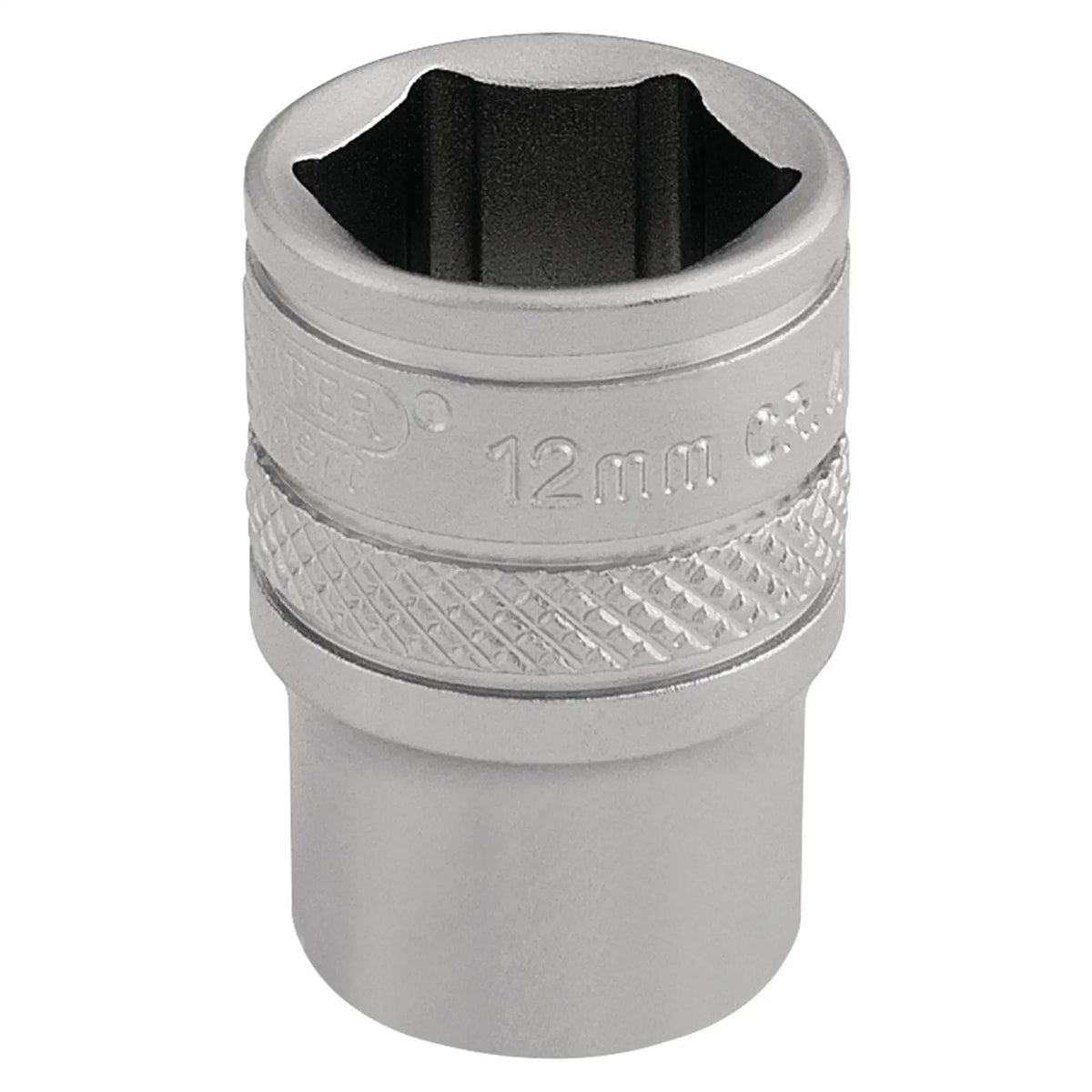 Draper Expert Socket 1/4" Sq. Dr. 12mm 16515 White Rose Tools