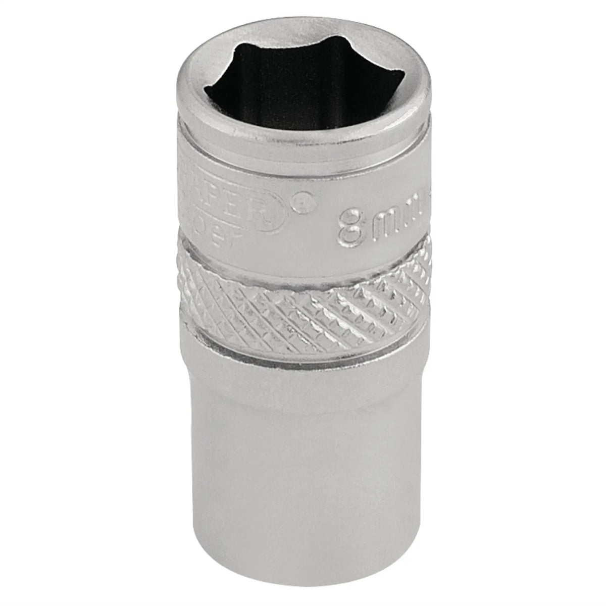 Draper Expert Socket 1/4" Sq. Dr. 8mm 16513 White Rose Tools