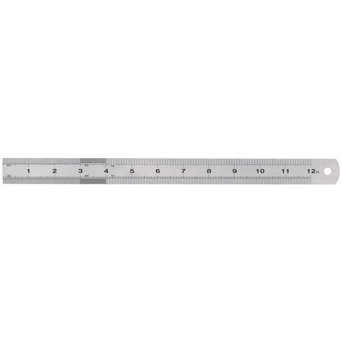 Draper Expert Stainless Steel Rule 300mm 12" 22671 White Rose Tools