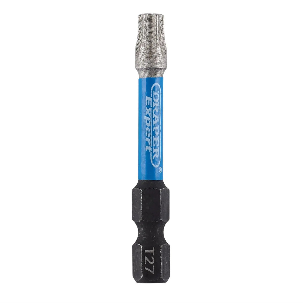 Draper Expert TX-STAR® Impact Screwdriver Bits T27 x 50mm 1/4" Hex (Pack of 5) 05654 White Rose Tools