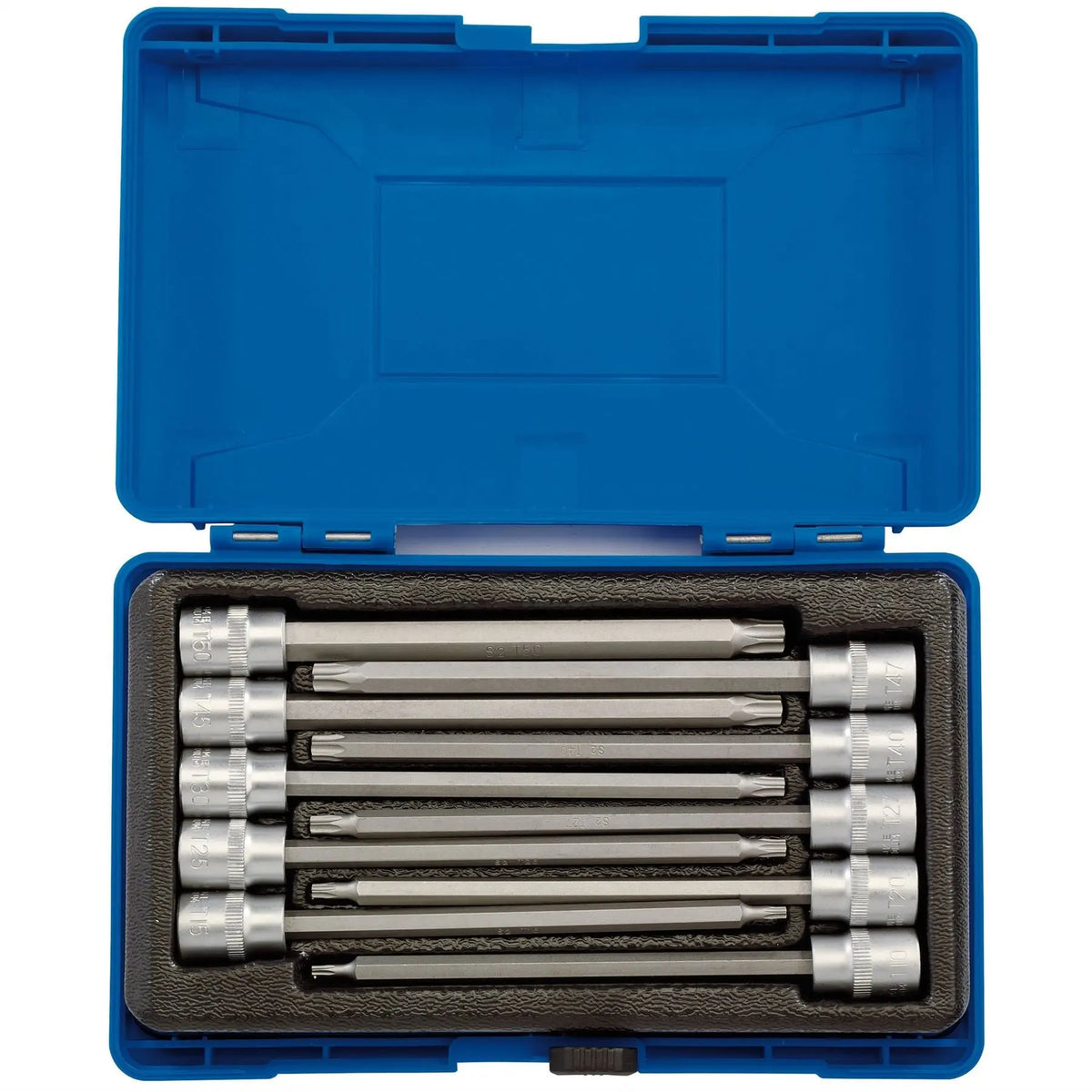 Draper Expert TX-STAR® Long Socket Bit Set 3/8" Sq. Dr. 150mm (10 Piece) 16311 White Rose Tools
