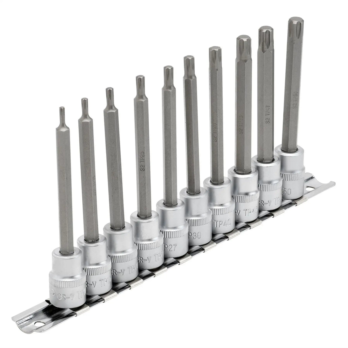 Draper Expert TX-STAR® Plus Socket Bit Set 3/8" Sq. Dr. 100mm (10 Piece) 16340 White Rose Tools