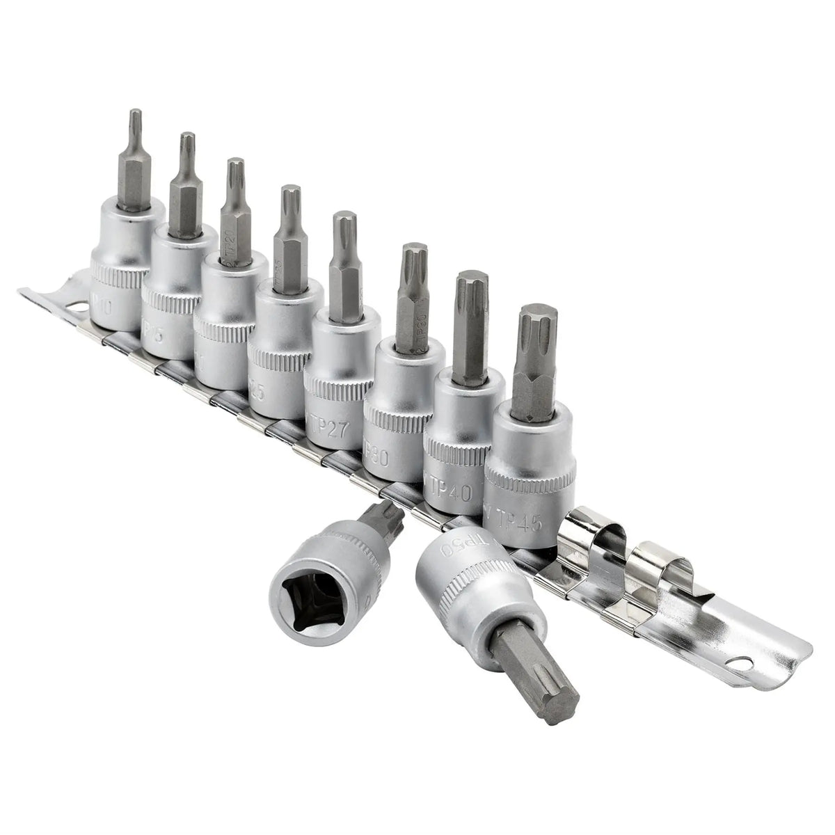 Draper Expert TX-STAR® Plus Socket Bit Set 3/8" Sq. Dr. 48mm (10 Piece) 16339 White Rose Tools