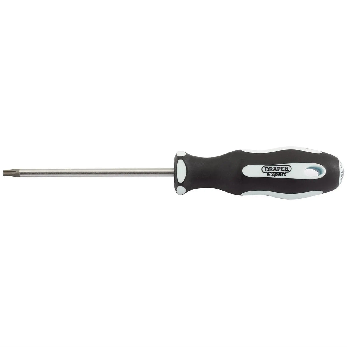 Draper Expert TX-STAR® Security Soft Grip Screwdriver T20T x 100mm 35143 White Rose Tools