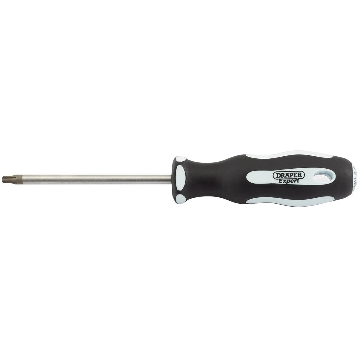 Draper Expert TX-STAR® Security Soft Grip Screwdriver T25T x 100mm 35145 White Rose Tools