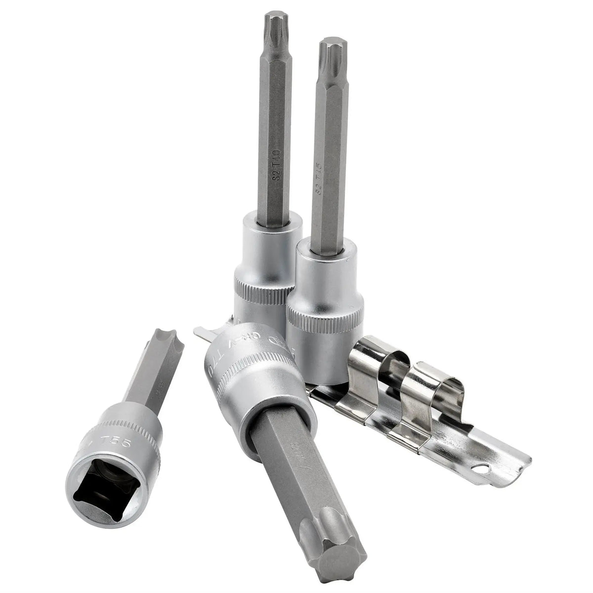 Draper Expert TX-STAR® Socket Bit Set 1/2" Sq. Dr. (4 Piece) 16331 White Rose Tools
