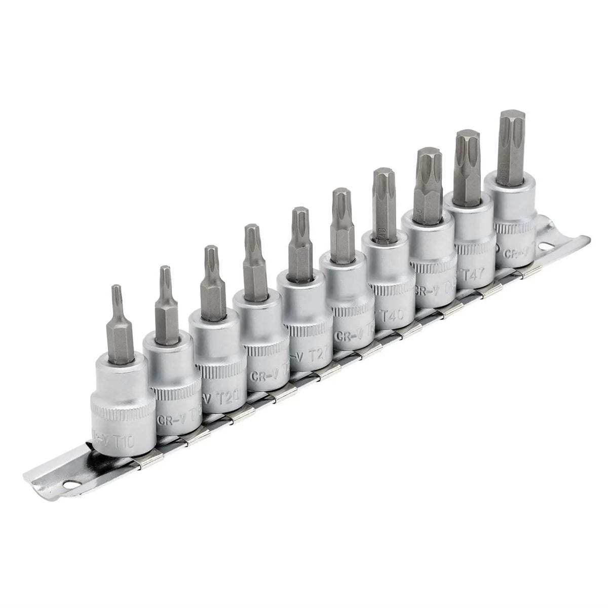 Draper Expert TX-STAR® Socket Bit Set 3/8" Sq. Dr. 48mm (10 Piece) 16309 White Rose Tools