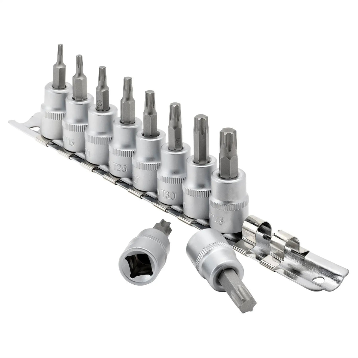 Draper Expert TX-STAR® Socket Bit Set 3/8" Sq. Dr. 48mm (10 Piece) 16309 White Rose Tools