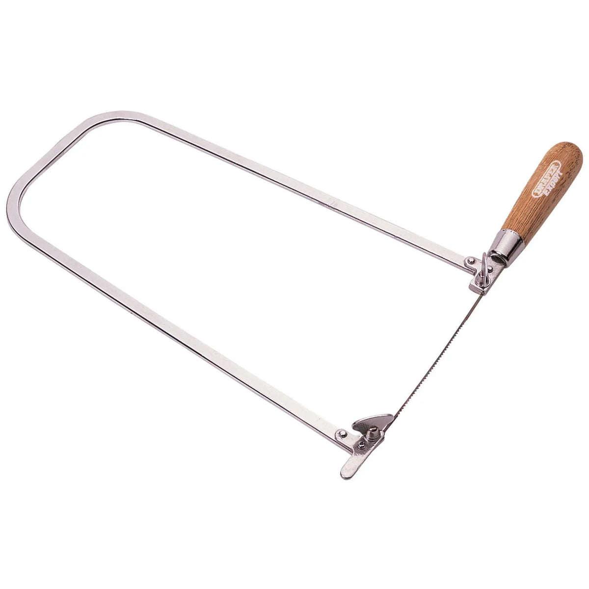 Draper Expert Throat Fretsaw Frame and Blade 295mm 18153 White Rose Tools