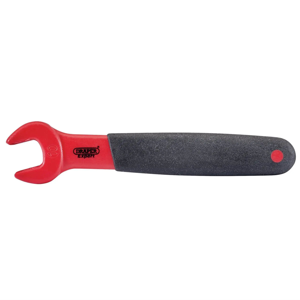 Draper Expert VDE Approved Fully Insulated Open End Spanner 10mm 99468 White Rose Tools