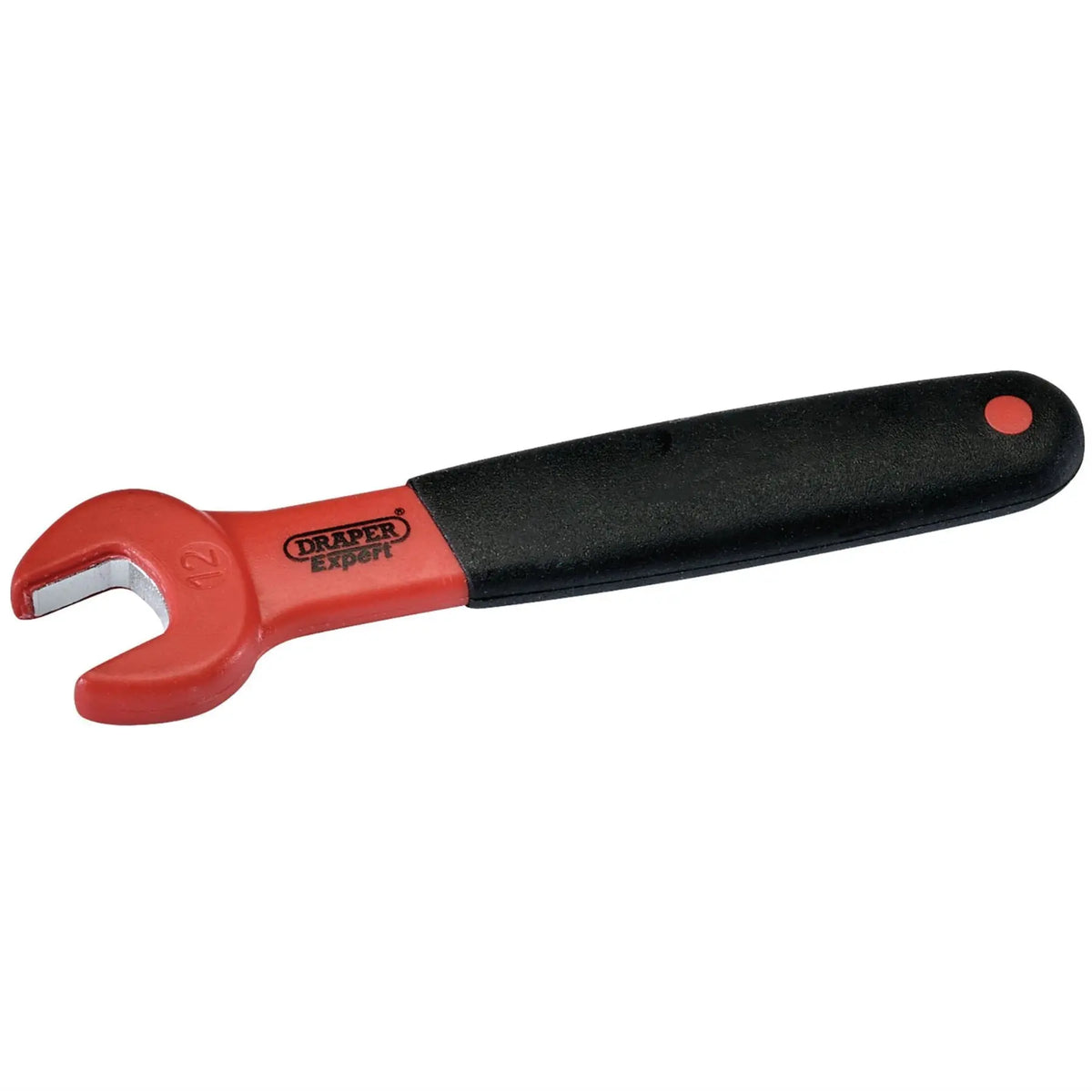 Draper Expert VDE Approved Fully Insulated Open End Spanner 12mm 99470 White Rose Tools