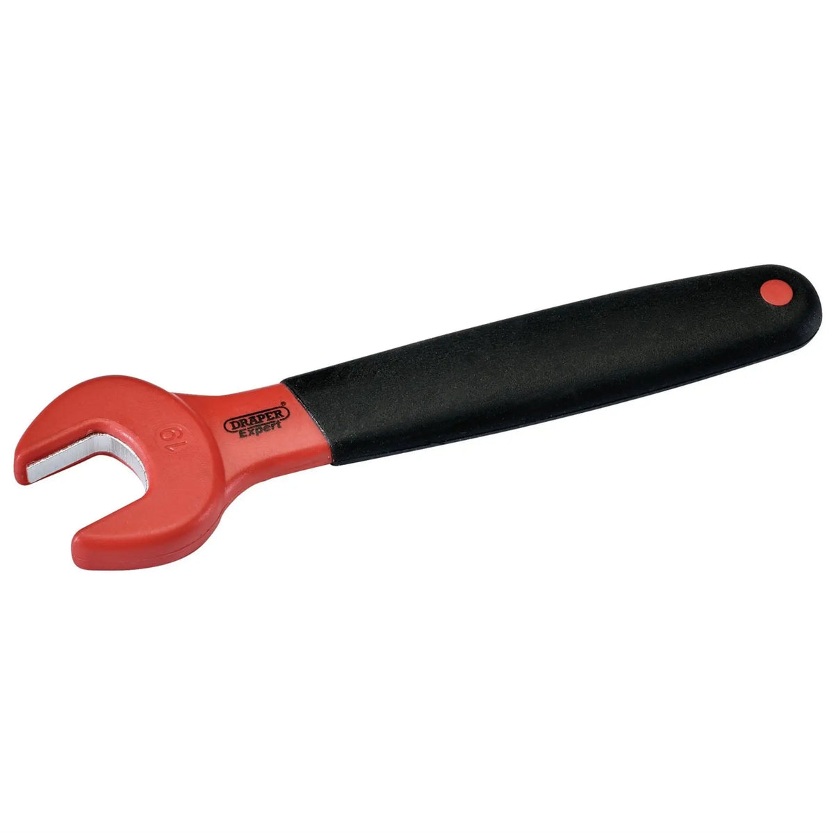Draper Expert VDE Approved Fully Insulated Open End Spanner 19mm 99477 White Rose Tools