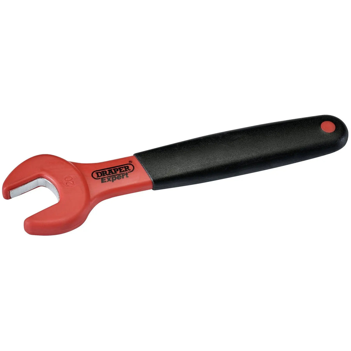 Draper Expert VDE Approved Fully Insulated Open End Spanner 20mm 99478 White Rose Tools