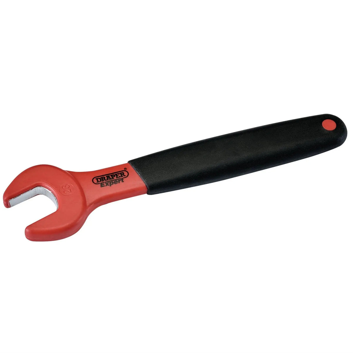 Draper Expert VDE Approved Fully Insulated Open End Spanner 23mm 99481 White Rose Tools