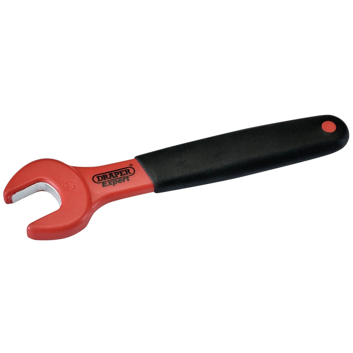 Draper Expert VDE Fully Insulated Open End Spanner 21mm 99479 White Rose Tools