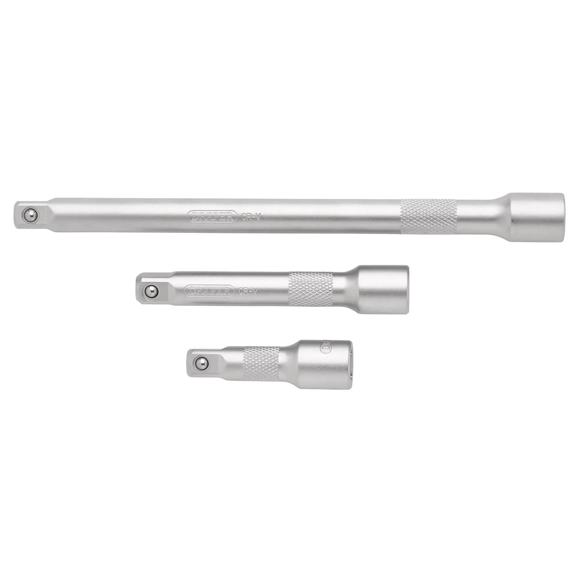 Draper Extension Bar Set 1/2" Sq. Dr. (3 Piece) 16426 White Rose Tools