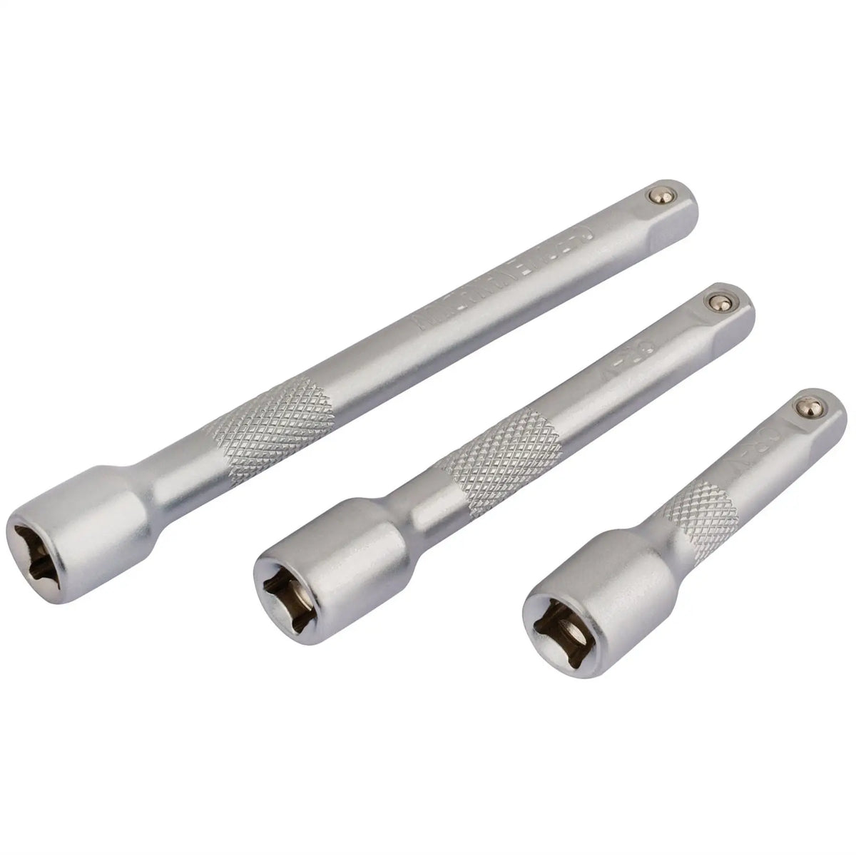 Draper Extension Bar Set 1/4" Sq. Dr. (3 Piece) 16424 White Rose Tools