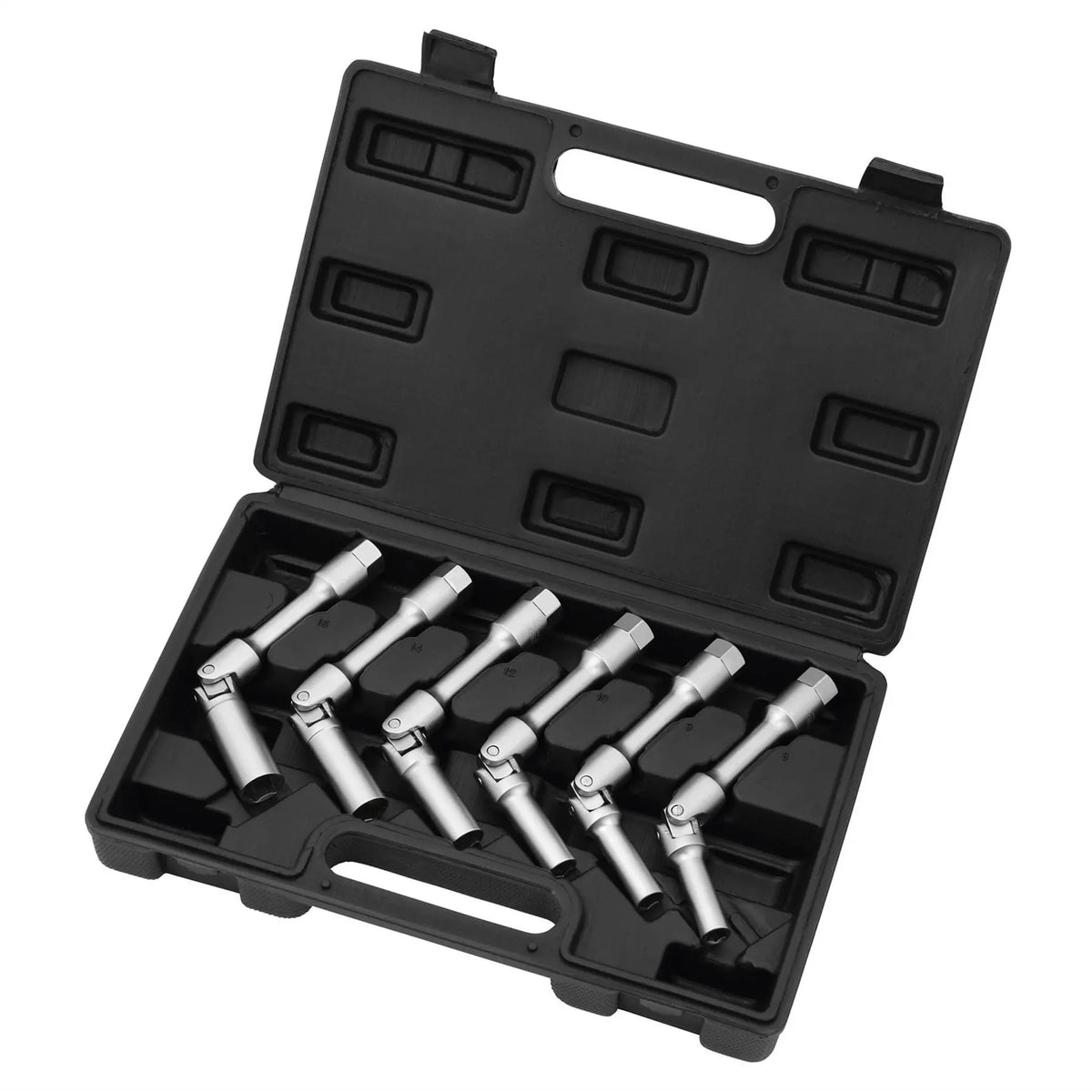 Draper Extra Long Glow Plug Socket Set 3/8" Sq. Dr. 35mm (6 Piece) 07118 White Rose Tools
